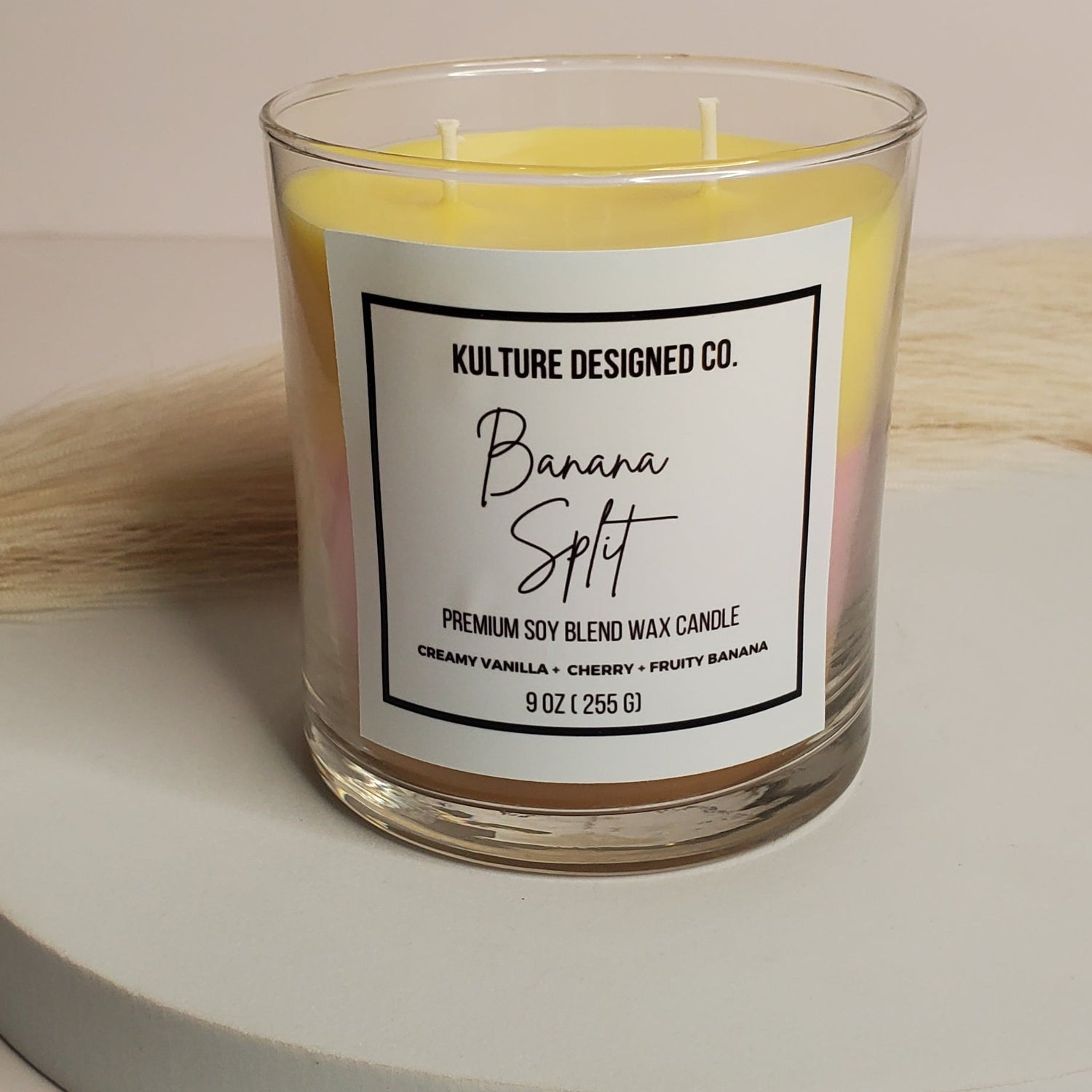 Banana Split | 9 oz candle - Kulture Designed Co.