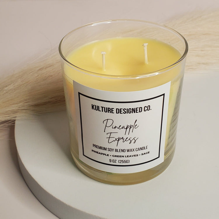 Pineapple Express | 9 oz candle - Kulture Designed Co.