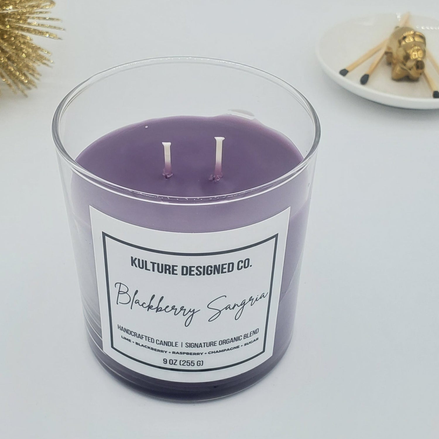 Blackberry Sangria | 9 oz candle - Kulture Designed Co.