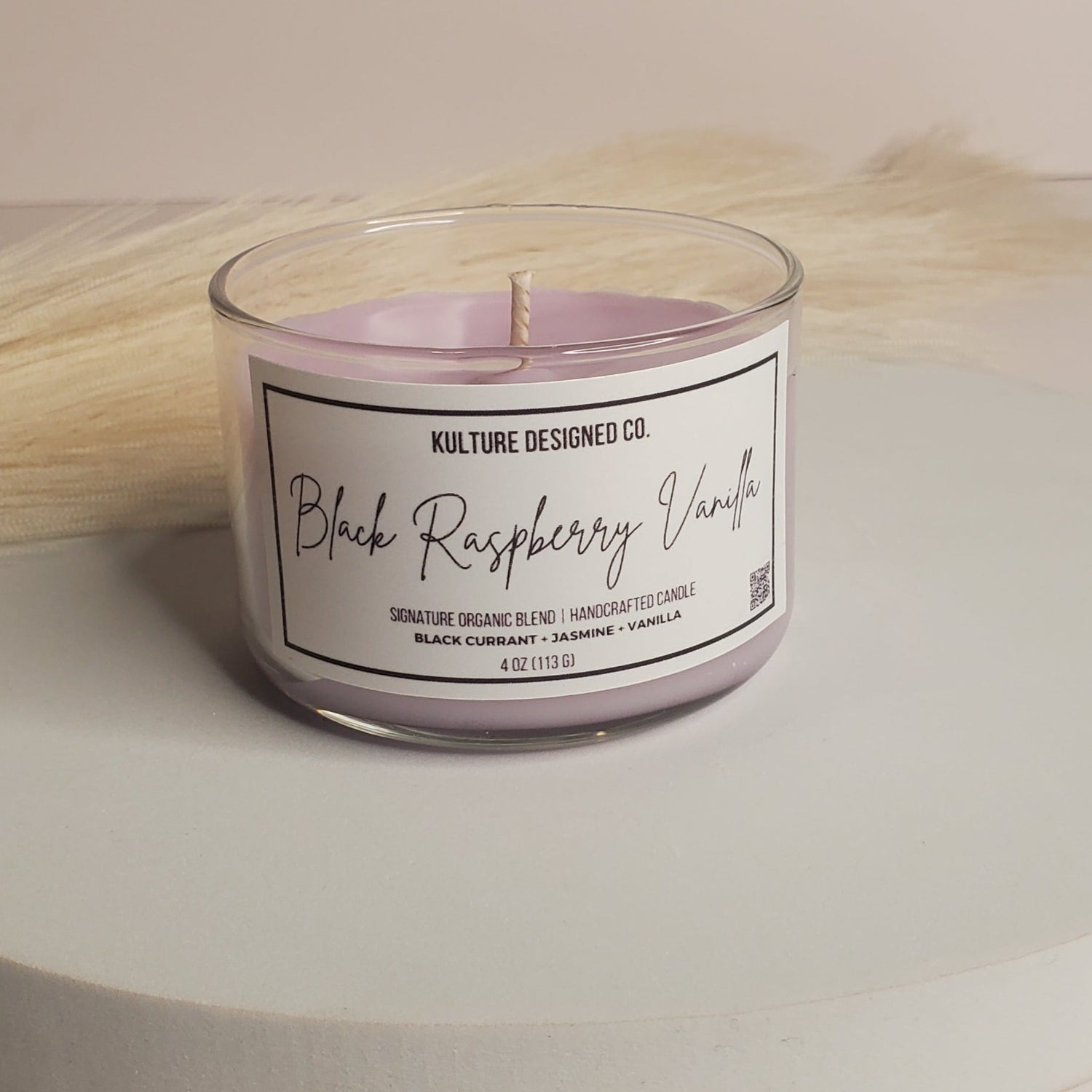 BLACK RASPBERRY VANILLA | 4 OZ CANDLE - Kulture Designed Co.