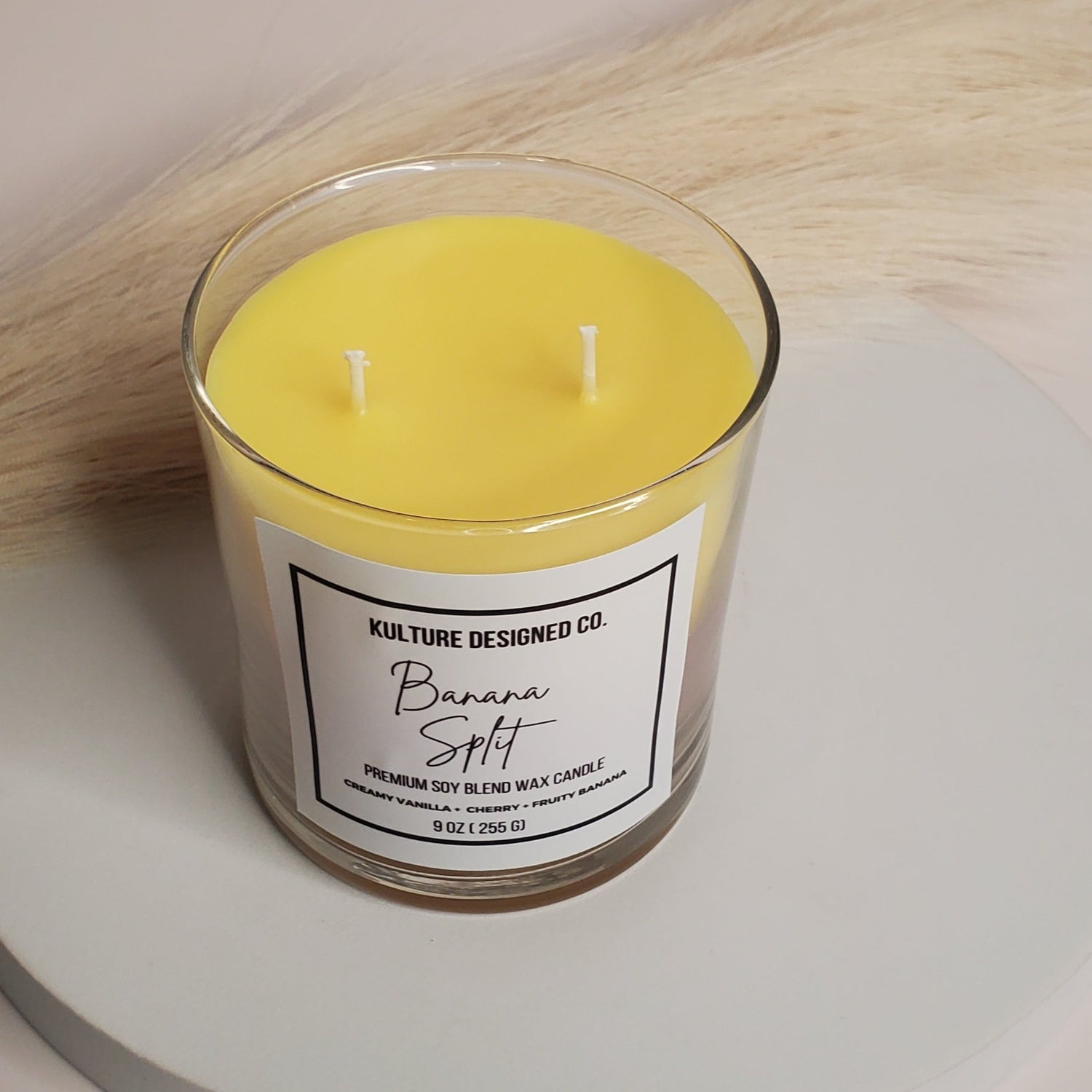 Banana Split | 9 oz candle - Kulture Designed Co.