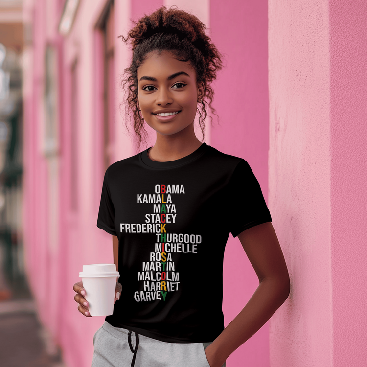 Black History Short Sleeve Tshirt