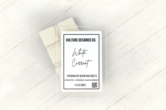 WHITE CURRANT | WAX MELT - Kulture Designed Co.