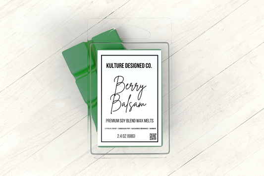 BERRY BALSAM | WAX MELT - Kulture Designed Co.