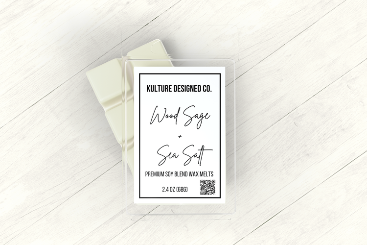 WOOD SAGE AND SEA SALT | WAX MELT