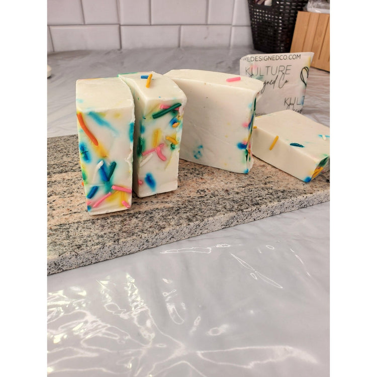 BIRTHDAY CAKE SOAP BAR - Kulture Designed Co.