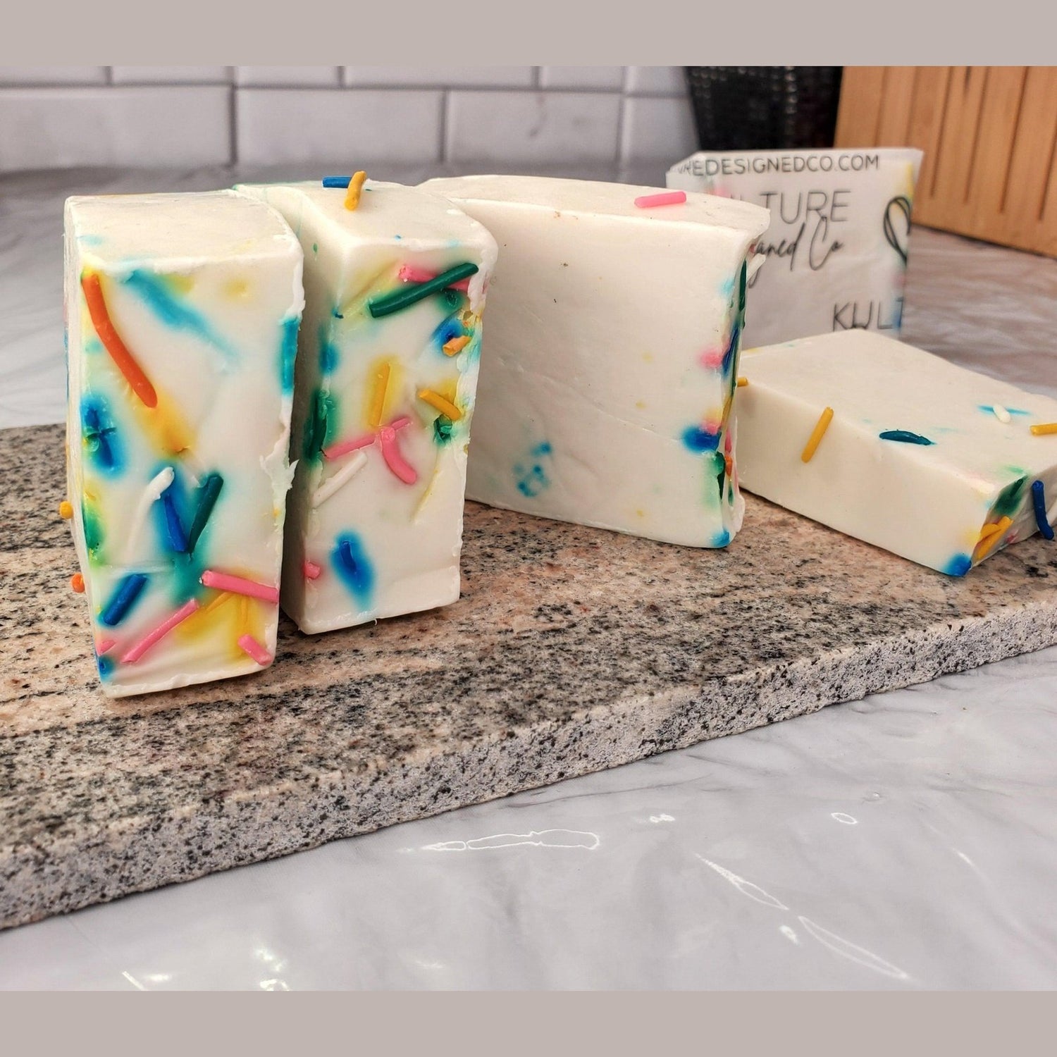 BIRTHDAY CAKE SOAP BAR - Kulture Designed Co.
