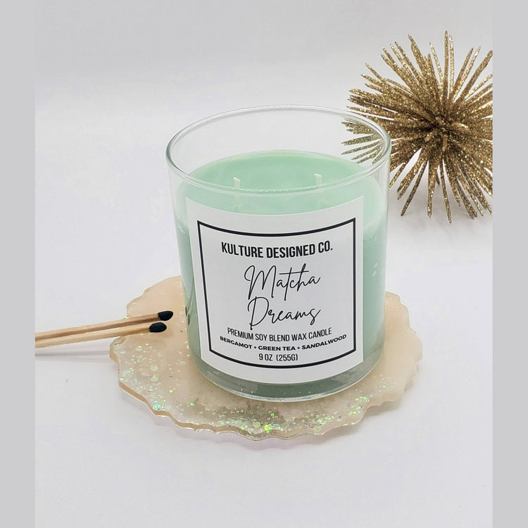 MATCHA DREAMS CANDLE - Kulture Designed Co.