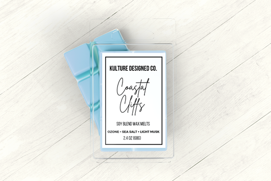 COASTAL CLIFFS WAX MELT - Kulture Designed Co.